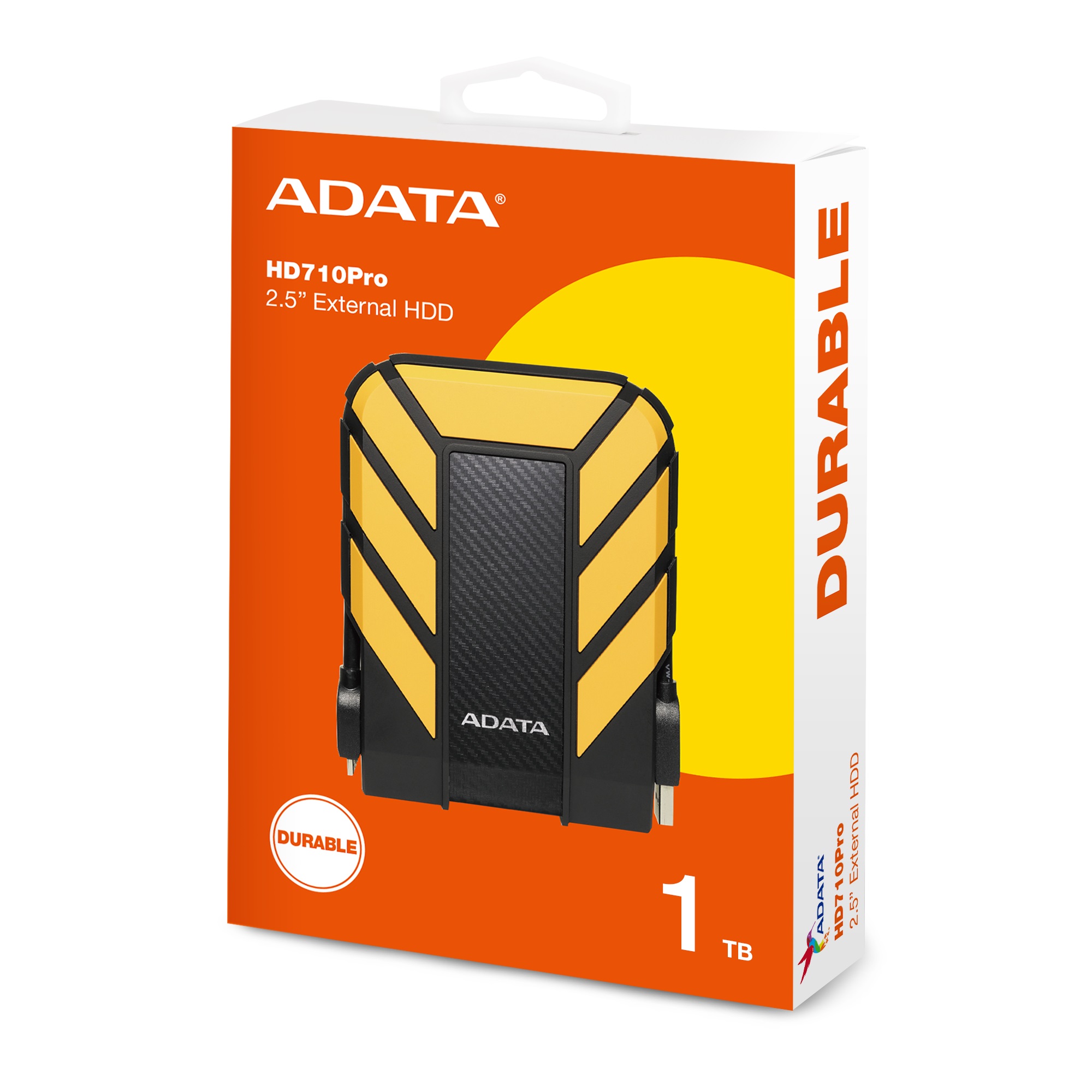 HARD DISK ESTERNO USB 3.2 ADATA 1TB HD710 PRO EXTERNAL HARD DRIVE 2.5'